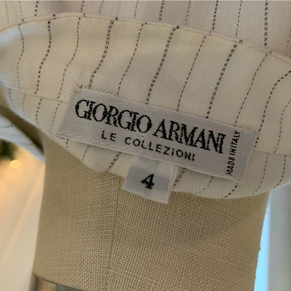 Giorgio Armani Pinstripe Blouse - Picture 7 of 10